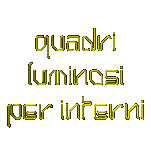 Quadri luminosi per interni